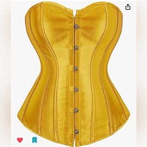 Yellow corset size Medium